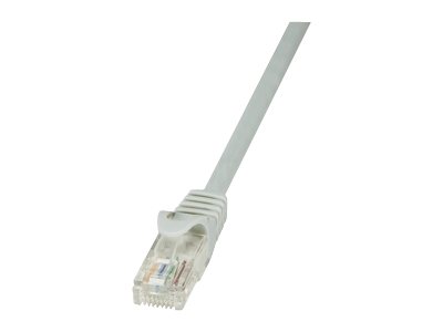 LogiLink - Patchkabel - RJ-45 (han) til RJ-45 (han) - 3 m - UTP - CAT 5e - grå