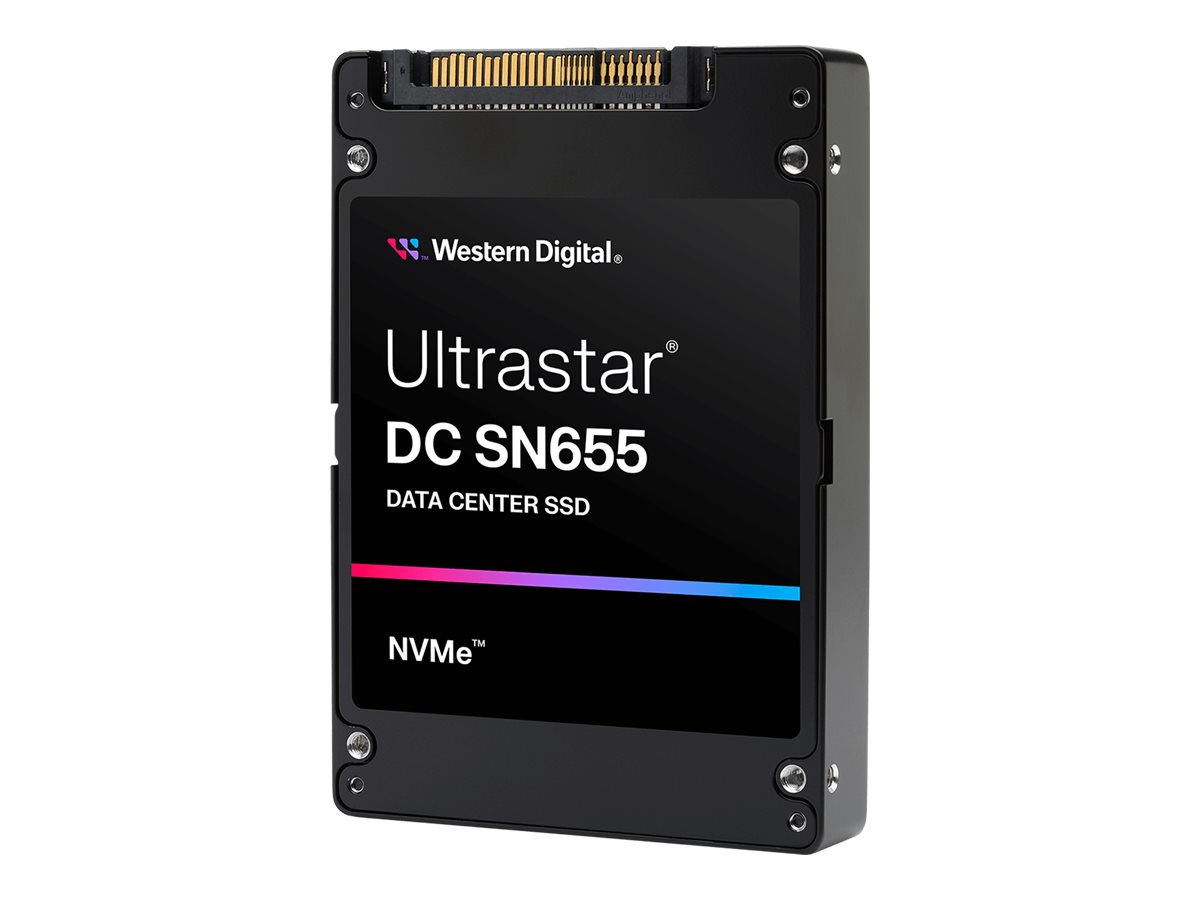 WD Ultrastar DC SN655 SSD WUS5EC0B1ESP7Y3 30.72TB 2.5" U.3 PCIe 4.0 (NVMe) billede