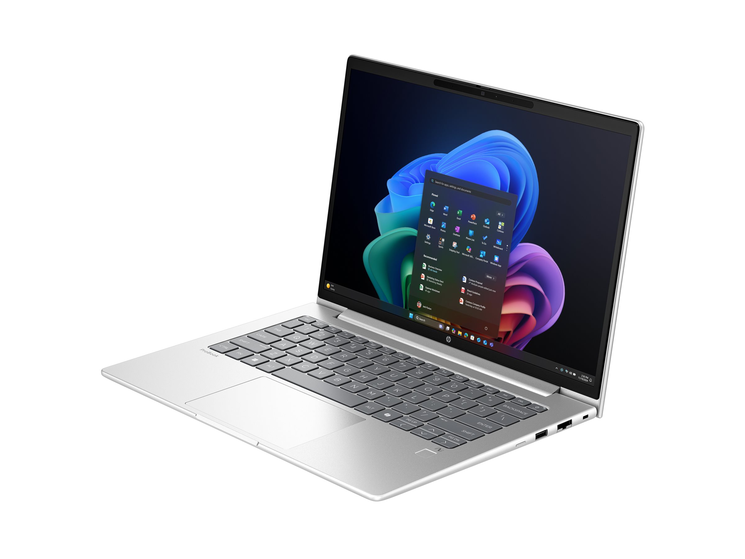 HP ProBook 4 G1i Notebook Next Gen AI 14" 1920 x 1200 (WUXGA) X1-26-100 32GB 512GB Qualcomm Adreno Windows 11 Pro