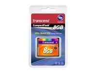 Transcend Compact Flash 133x - 50MB/s - 8GB