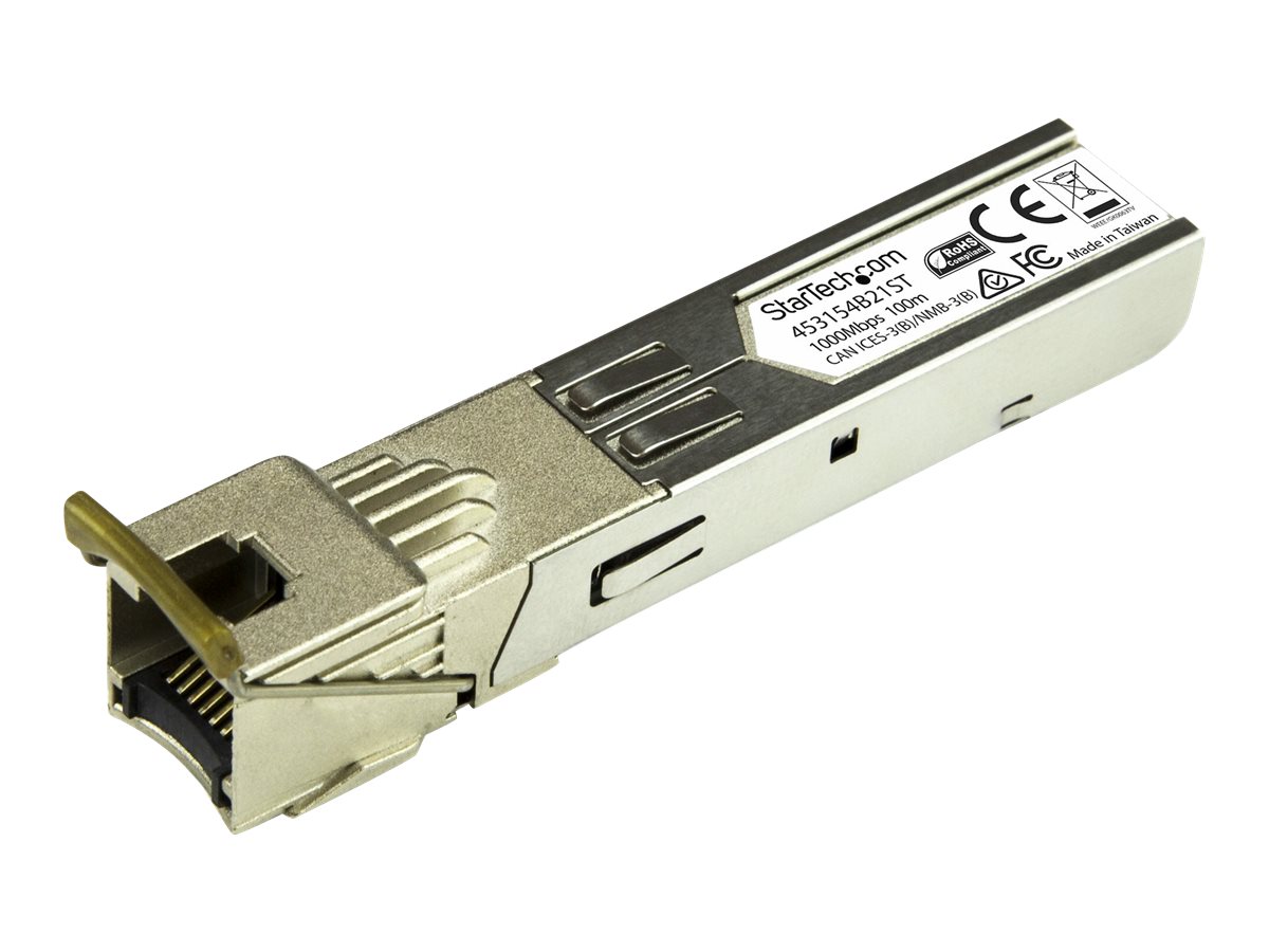 StarTech.com HPE 453154-B21 Compatible SFP Module - 1000BASE-T - 1GE SFP SFP to RJ45 Cat6/Cat5e - 100m SFP (mini-GBIC) transceiver modul