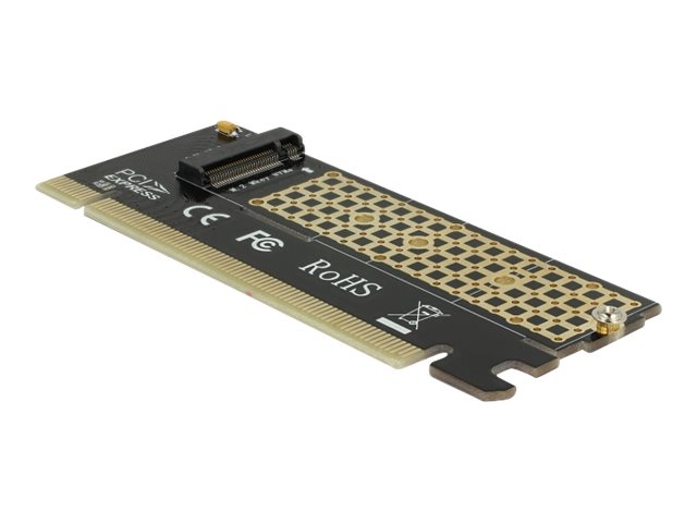 Delock PCI Express x16 Card to 1 x NVMe M.2 Key M - Lagringskontrol - 1 Kanal - M.2 Card - PCIe 3.0 x16