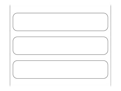 Zebra Z-Ultimate 3000T Etiketter 50.8 x 9.5 mm 14980etikette(r)
