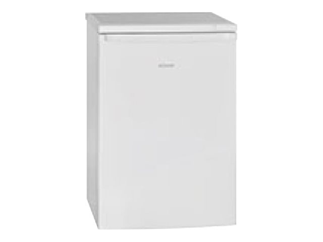 Bomann GS 2186 - Fryser - stående - bredde: 56 cm - dybde: 57.5 cm - højde: 84.5 cm - 85 liter - Klasse E - hvid