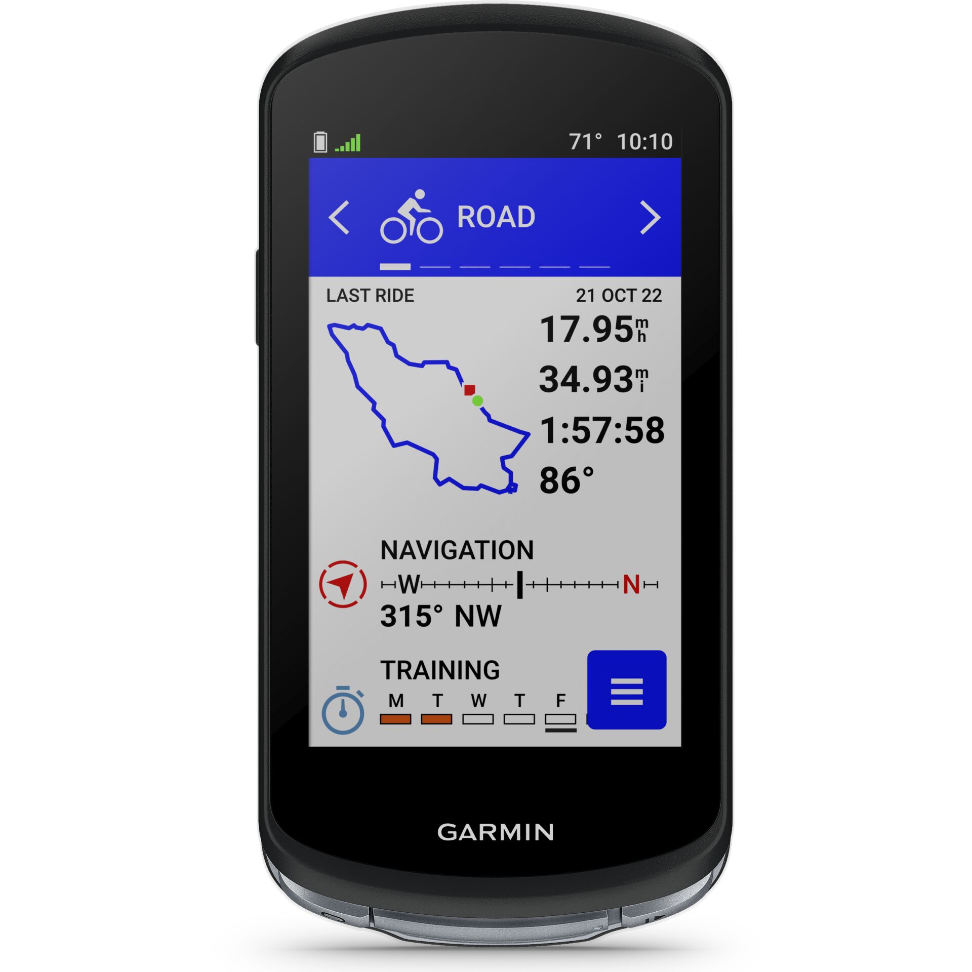 Garmin Edge 1040 8,89 cm (3.5") Trådløs cykelcomputer Sort billede