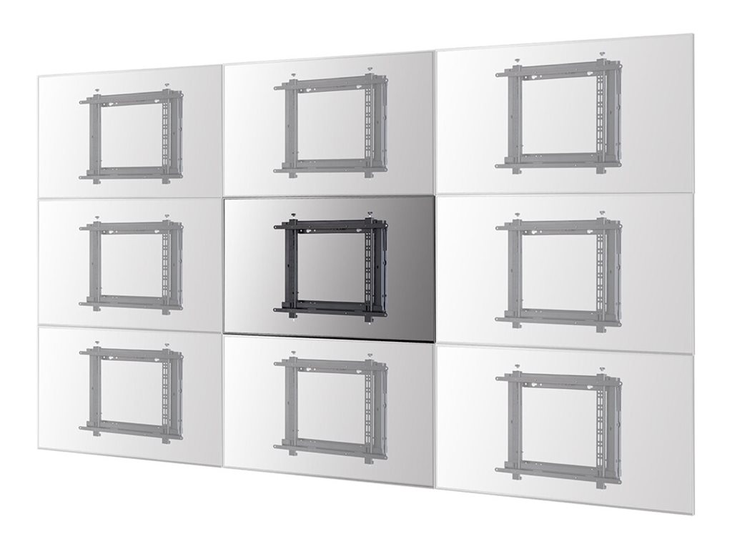 Neomounts WL95-800BL1 mounting kit - for flat panel - black - Maks 35 kg - Maks størrelse 70"