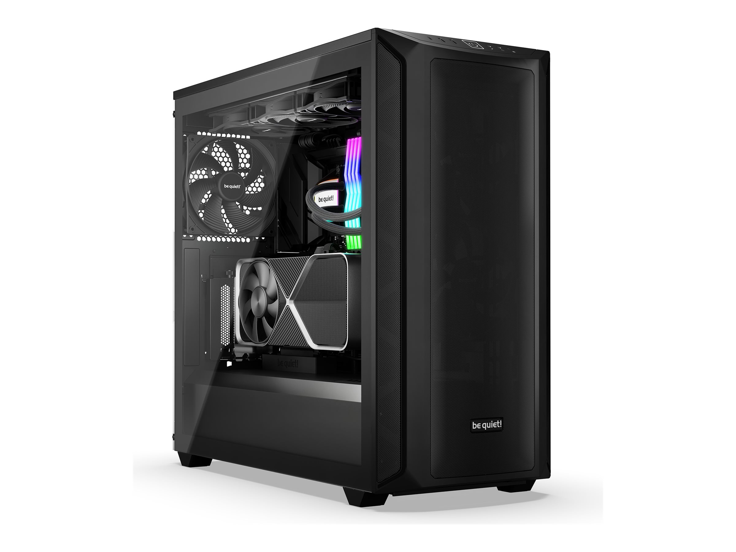 be quiet! SHADOW BASE 800, tower case (black, tempered glass) Kabinet - GEEKD.dk