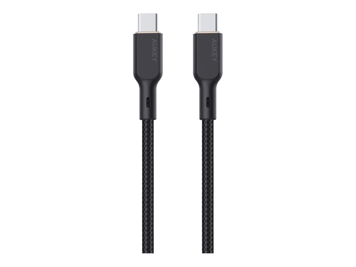Aukey USB Type-C kabel Sort