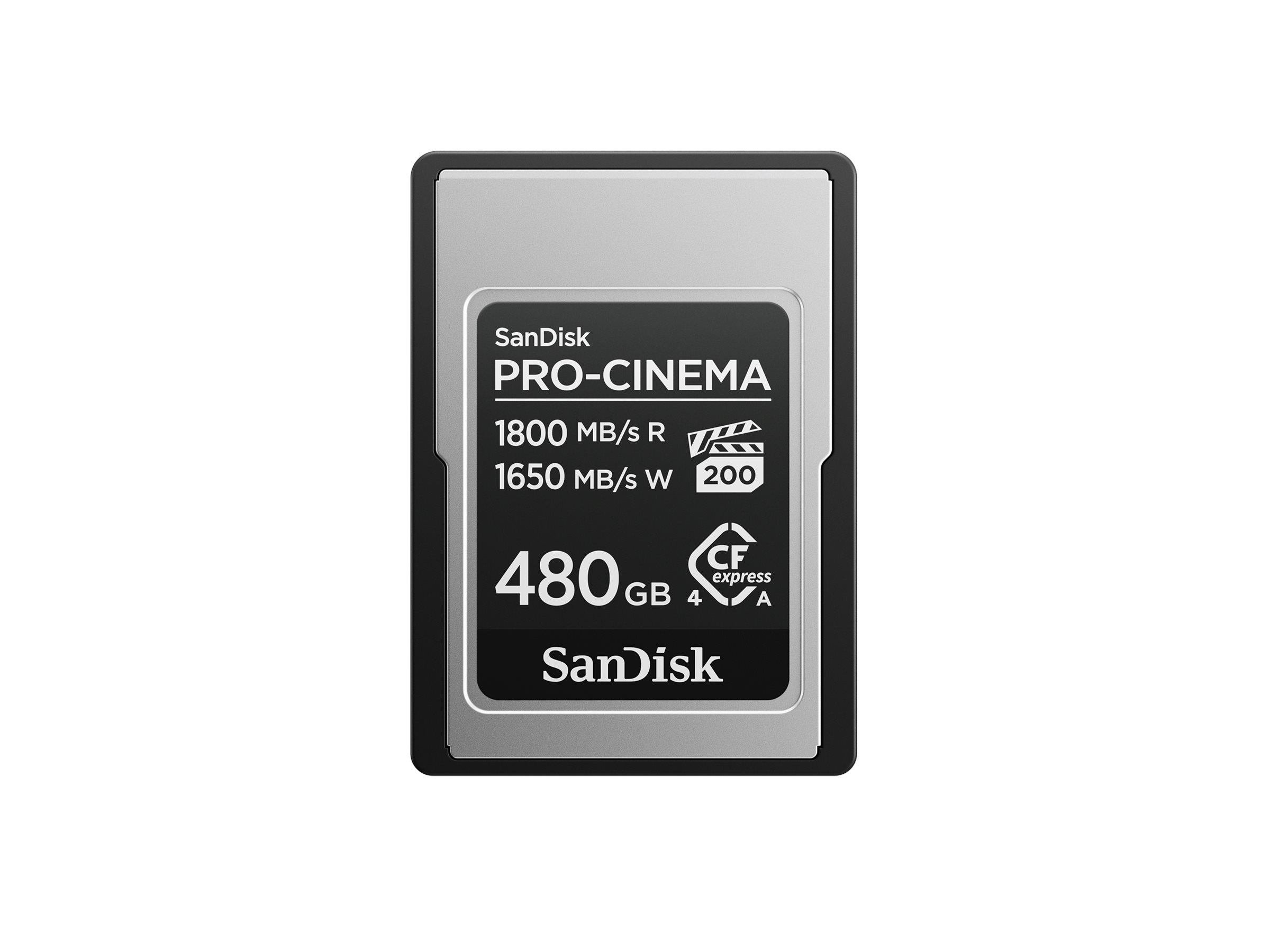 SanDisk PRO-CINEMA CFexpress-kort Type A 480GB 1800MB/s