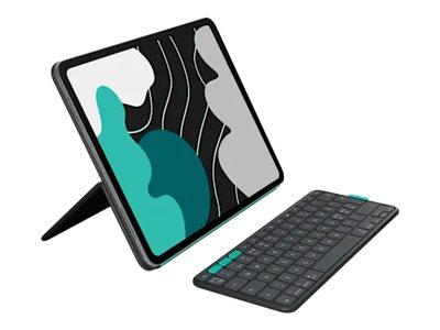 Logitech Flip Folio Tastatur og folio-kasse Trådløs Nordisk (dansk/finsk/norsk/svensk) billede