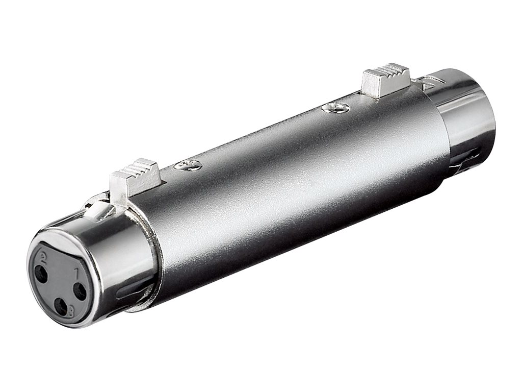 XLR mellemled - 3P XLR hun til 3P XLR hun