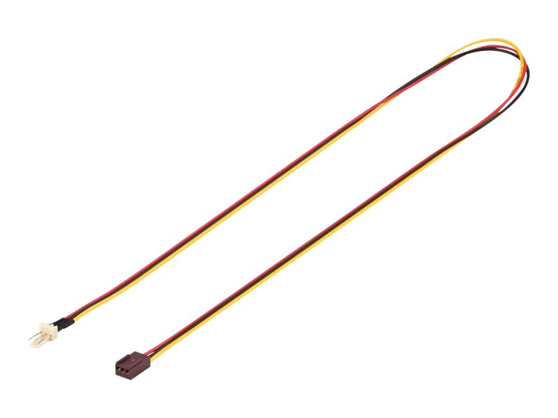 goobay 3-PIN intern spænding (male) - 3-PIN intern spænding (female) 62m Forlængerkabel til blæserstrøm