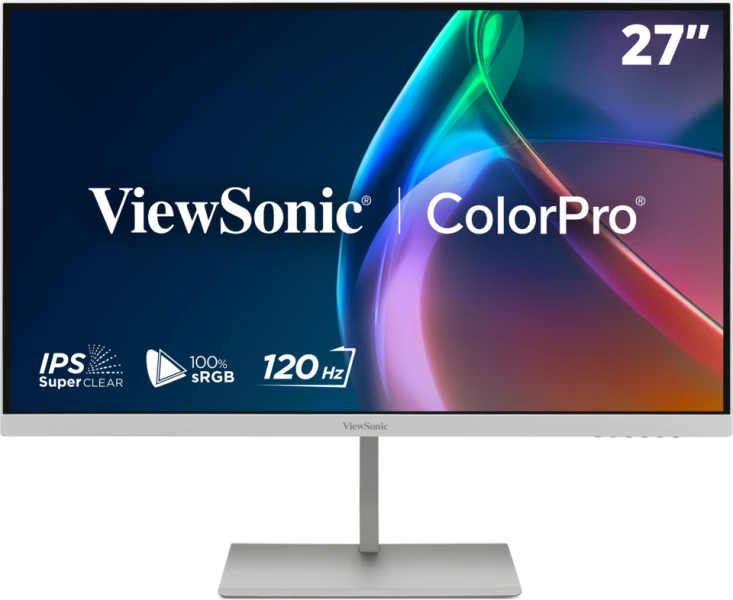 Viewsonic VP Series VP2766-2K-W computerskærm 68,6 cm (27") 2560 x 1440 pixel Quad HD LED Hvid, Sølv