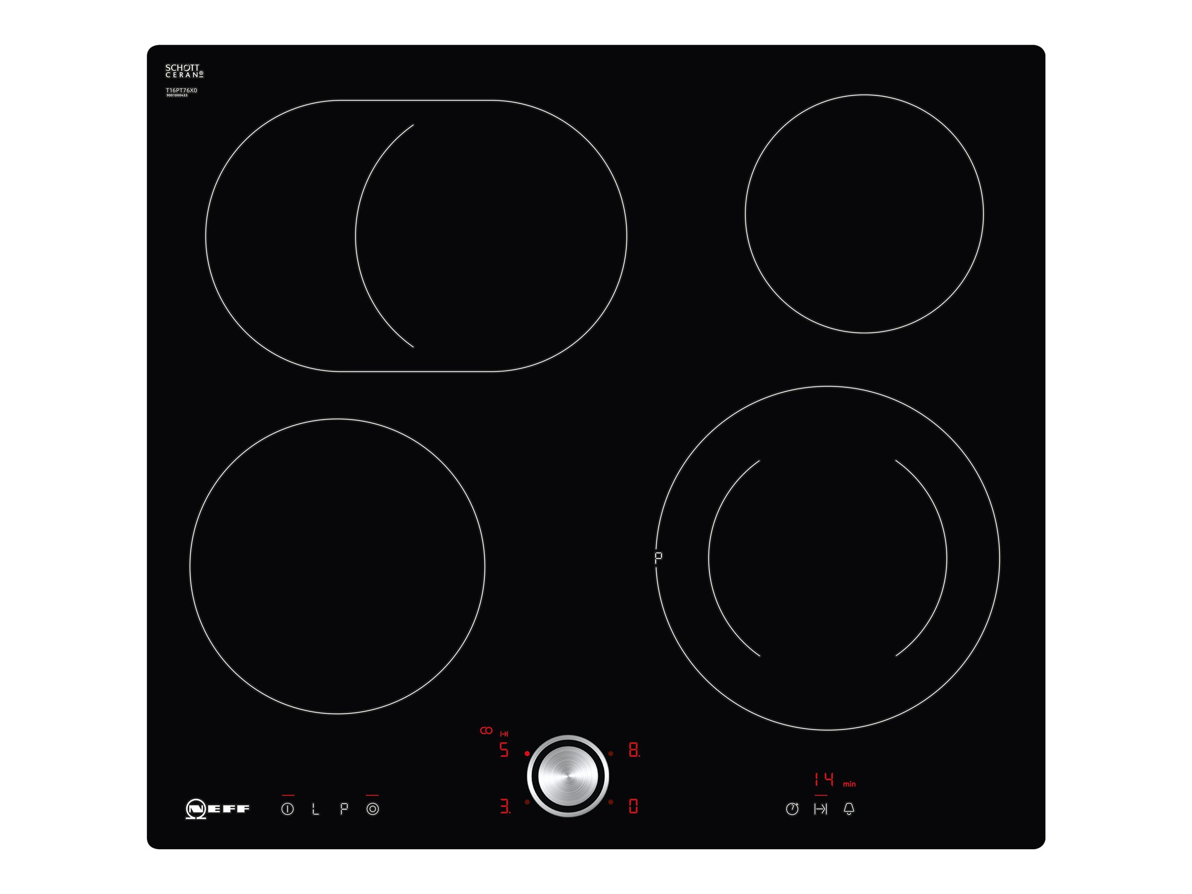 Neff T16PT76X0 Keramisk kogeplade