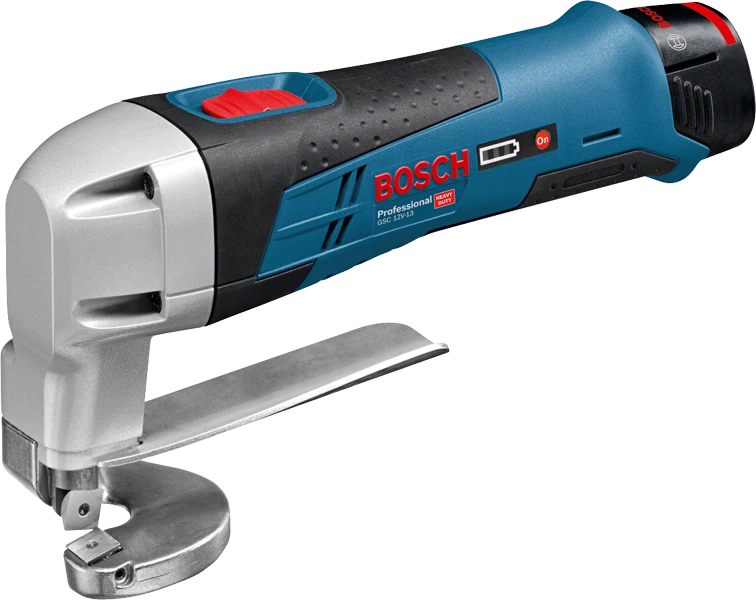 Bosch GSC 12V-13 Professional Roterende skærer 12V Batteridrevet 2 batterier inkluderet