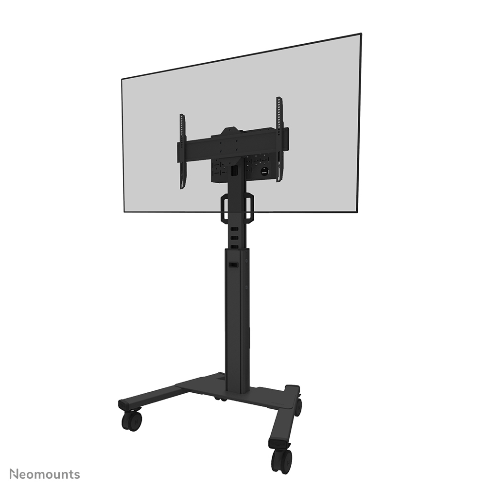 Neomounts Select - cart - for flat panel - black - Maks 70 kg - Maks størrelse 75"