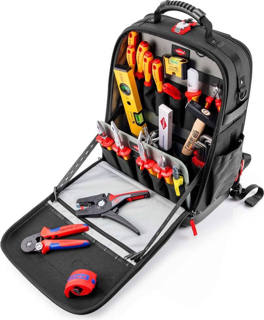 Knipex 00 21 50 E værktøjsrygsæk med mekanikersæt - 22 dele