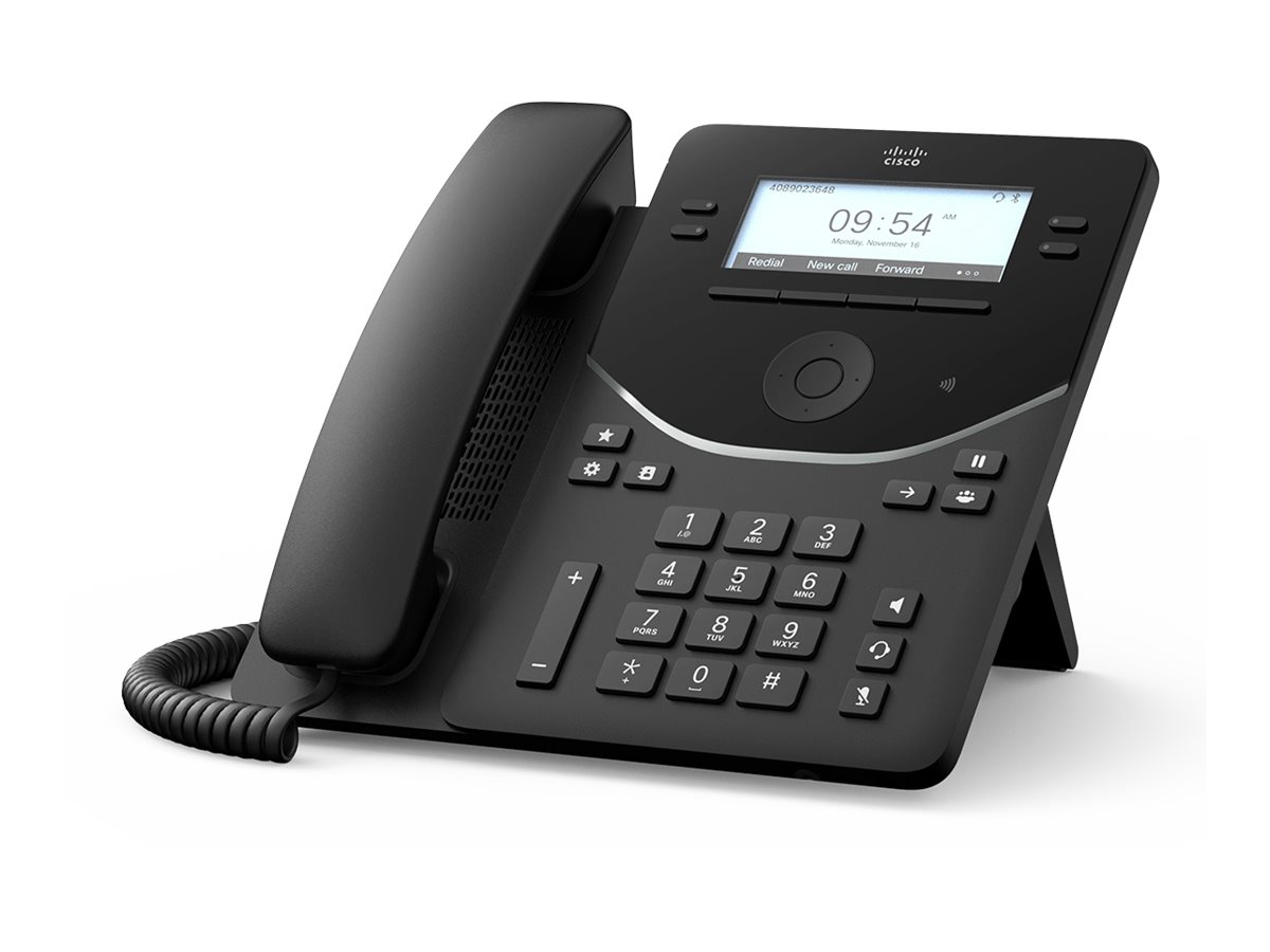 Cisco Desk Phone 9841 VoIP-telefon Carbon-sort