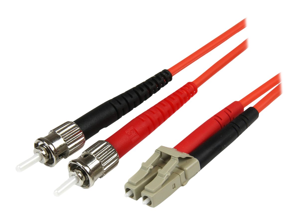 StarTech.com Multimode 50/125 Duplex Fiber Patch Cable LC - Orange - 5m