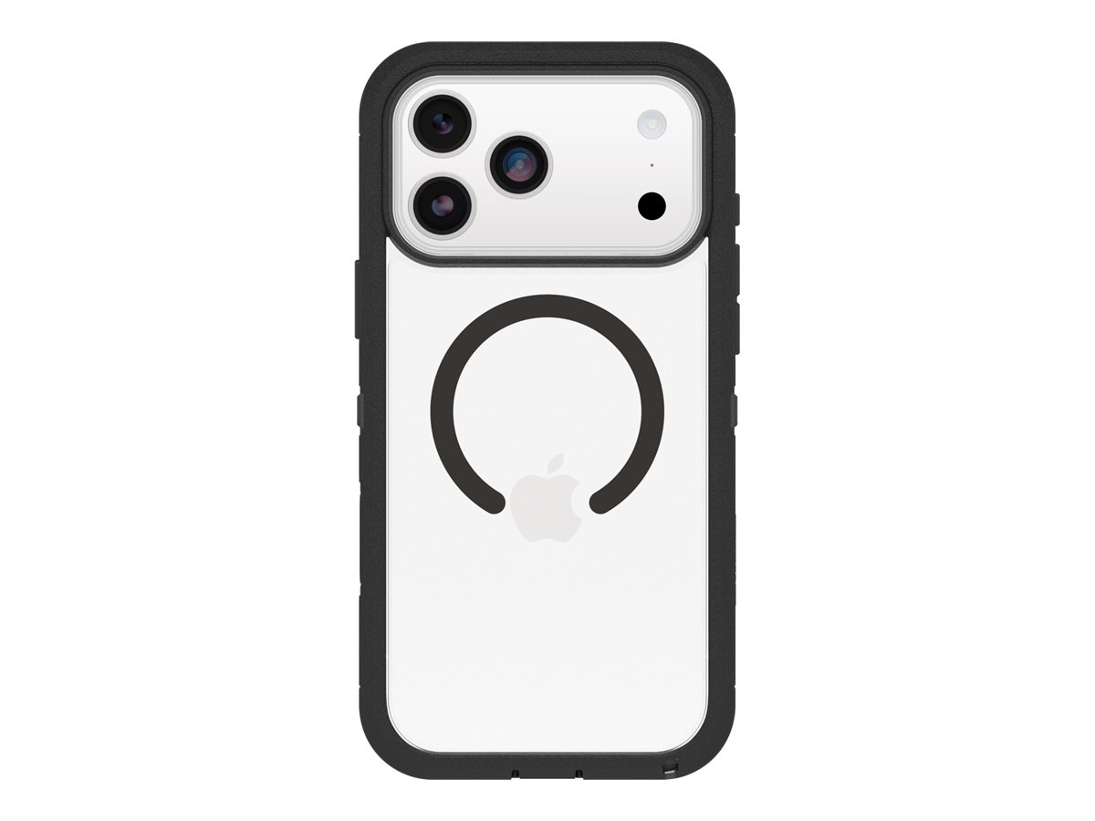 OtterBox Defender Series Pro XT Beskyttelsescover Mørk side (klar/sort) Apple iPhone 17 Pro Max