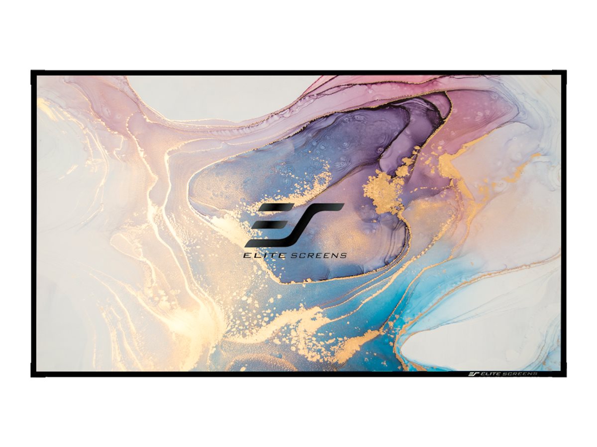 Elite Screens Aeon Series AR120WH2 - Projektionsskærm - vægmonterbar - 120 (305 cm) - 16:9 - CineWhite - sort