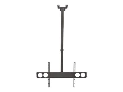 Manhattan TV & Monitor Mount, Ceiling, 1 screen, Screen Sizes: 37-75", Height: 105-156 cm, Black, VESA 200x200 to 800x400mm, Max 50kg, LFD, Lifetime