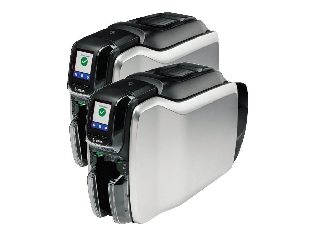 Zebra ZC300 (Printer only - Ribbon and Cards ordered separately) - Farve - Blæksubliminering