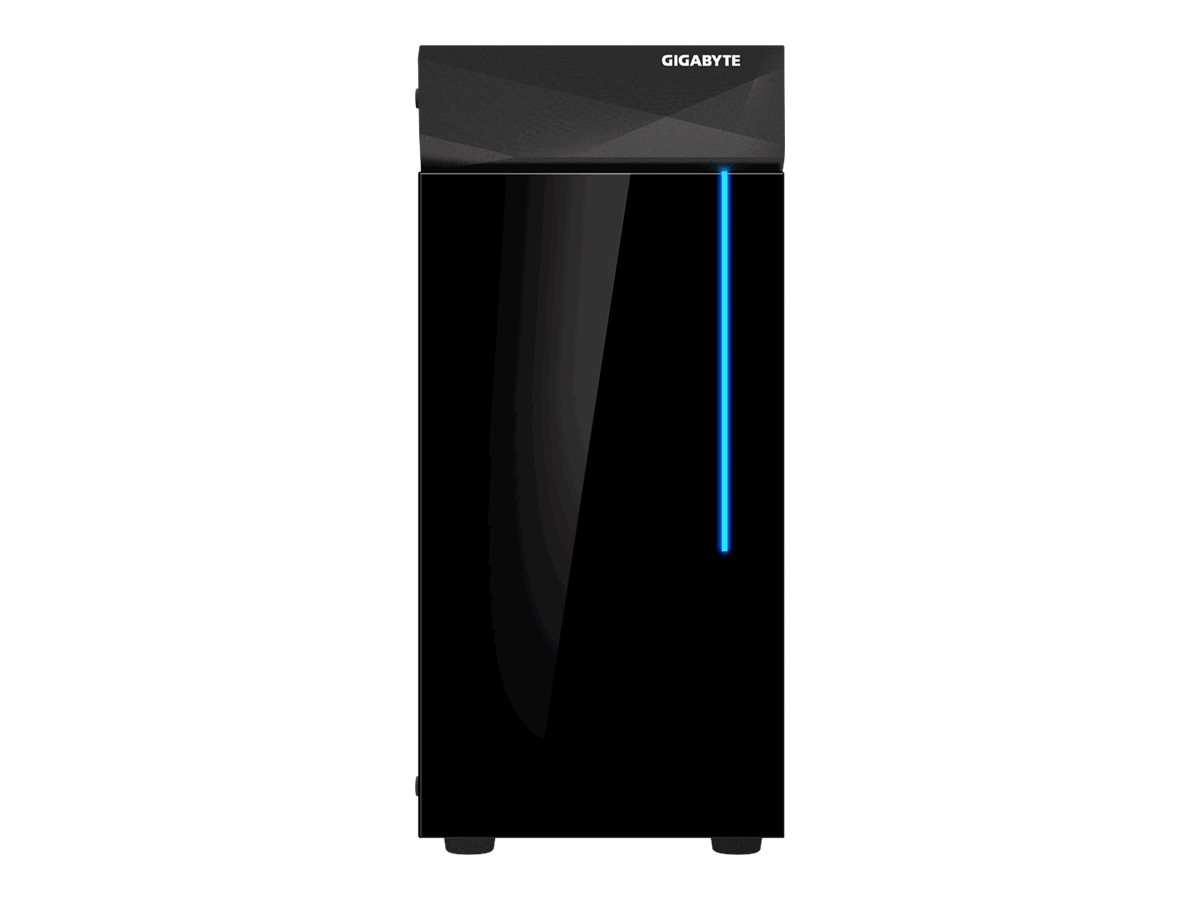 GIGABYTE C200 GLASS - Kabinet - Miditower - Sort