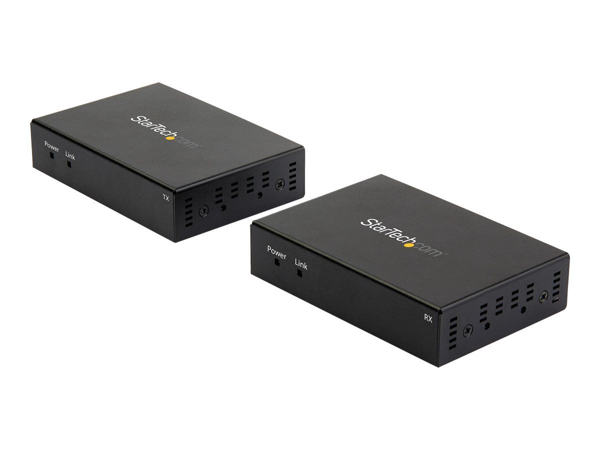 StarTech.com HDMI over CAT6 Extender - 4K 60Hz - 330ft / 100m - IR Support - HDMI Balun - 4K Video over CAT6 (ST121HD20L) Video/audio/infrarød