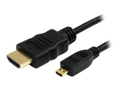 SAVIO CL-39 HDMI-kabel med Ethernet 1m Sort