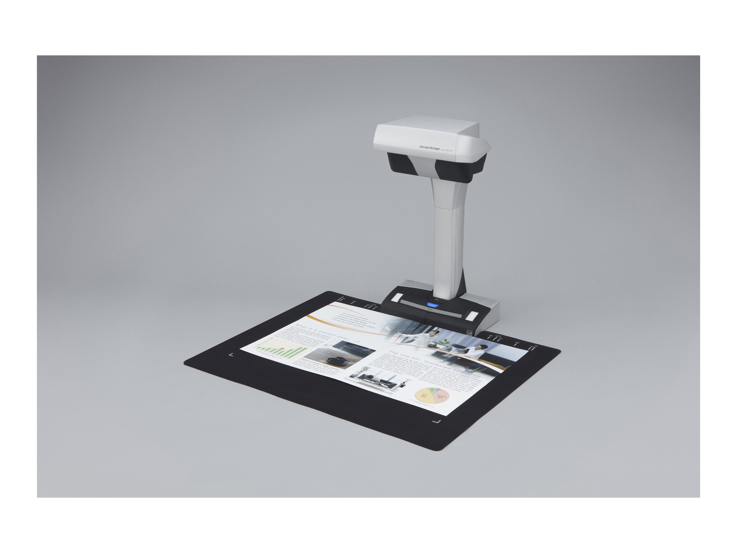 Ricoh ScanSnap SV600 - Overheadscanner - CCD - 432 x 300 mm - 285 dpi x 283 dpi - USB 2.0