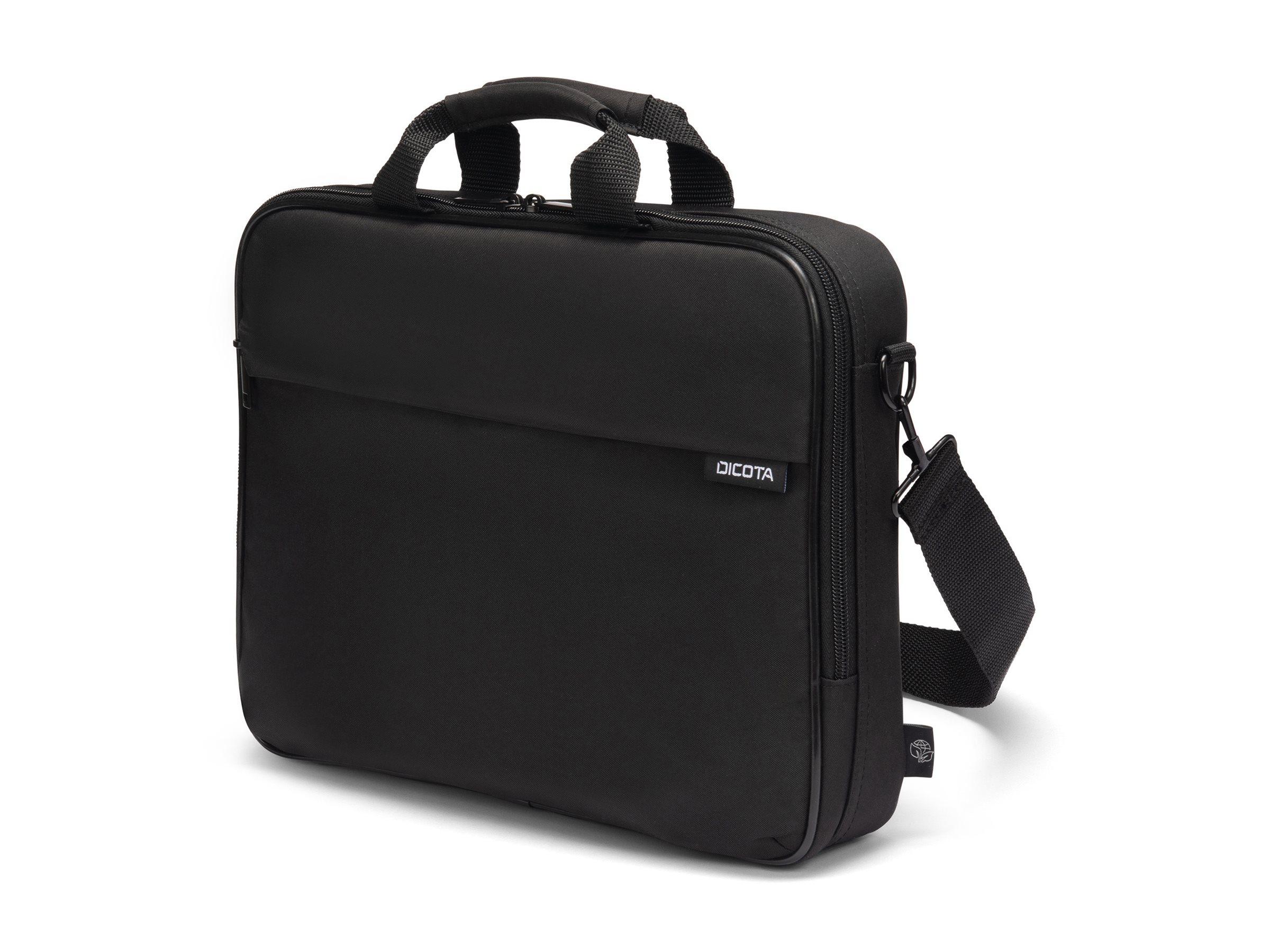 Dicota Laptop Case D32099-RPET 17,3" - sort mappe med skulderrem
