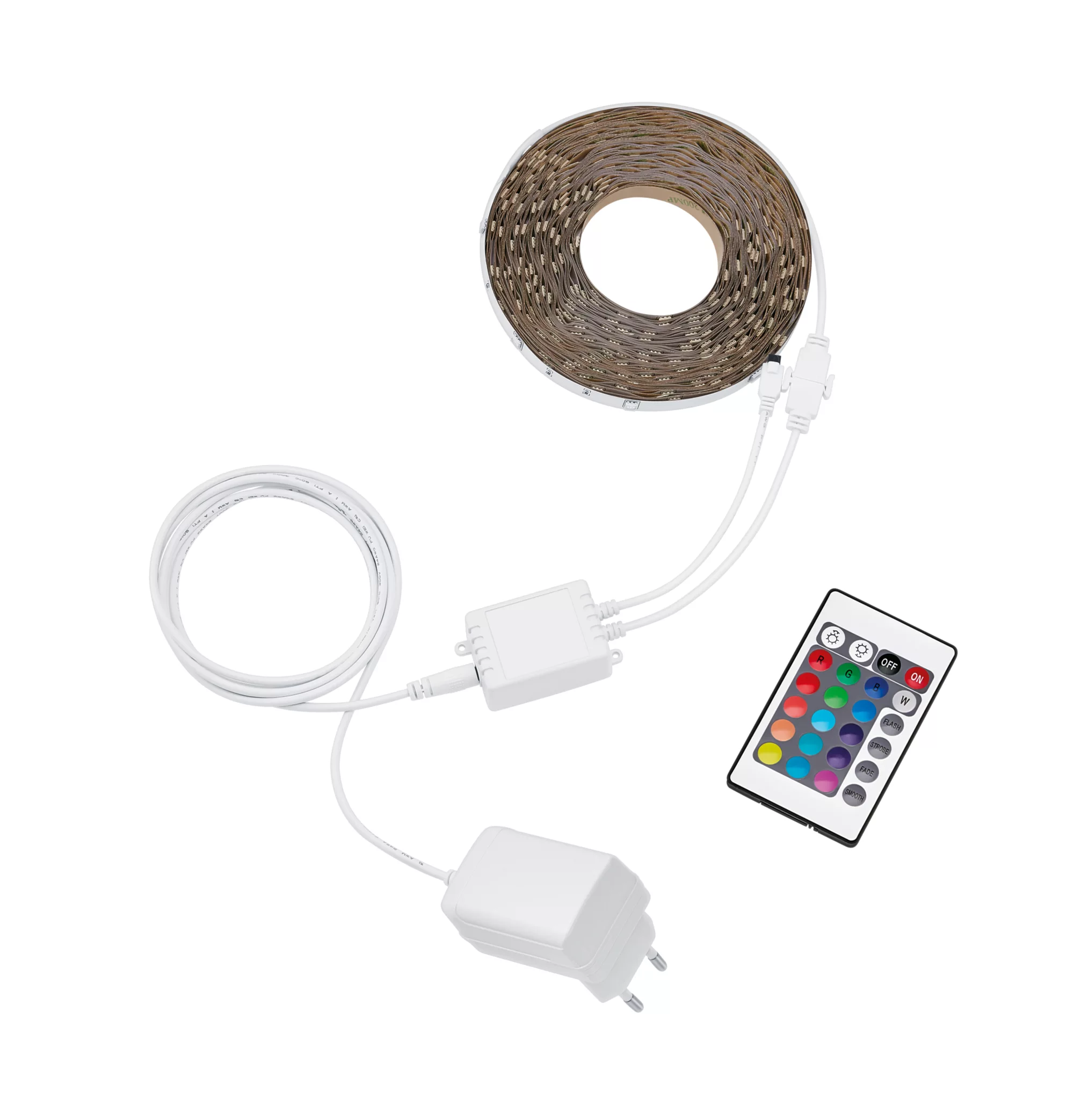 Philips 8720169322530, Universal stribelys, Atmosfære, Indendørs, Soveværelse, Spisestue, Entré, Hjemmekontor, Køkken, Stue, Hvid, Plast