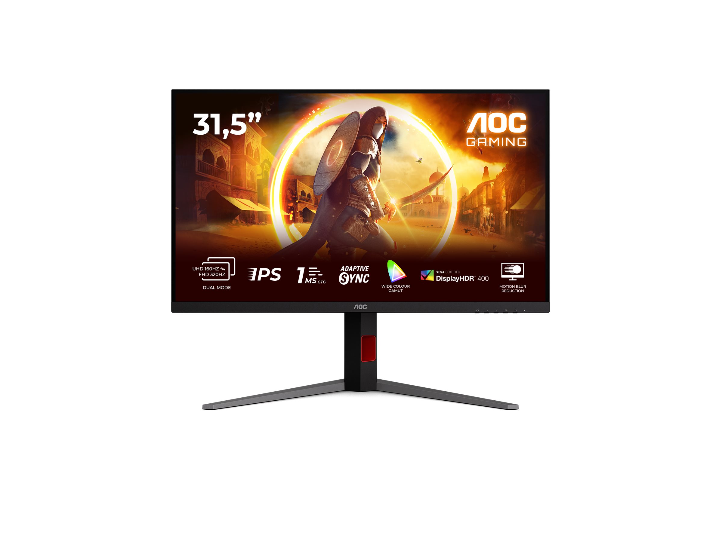 AOC Gaming U32G4U 32" Fast IPS 3840 x 2160 (4K) HDMI DisplayPort 160Hz