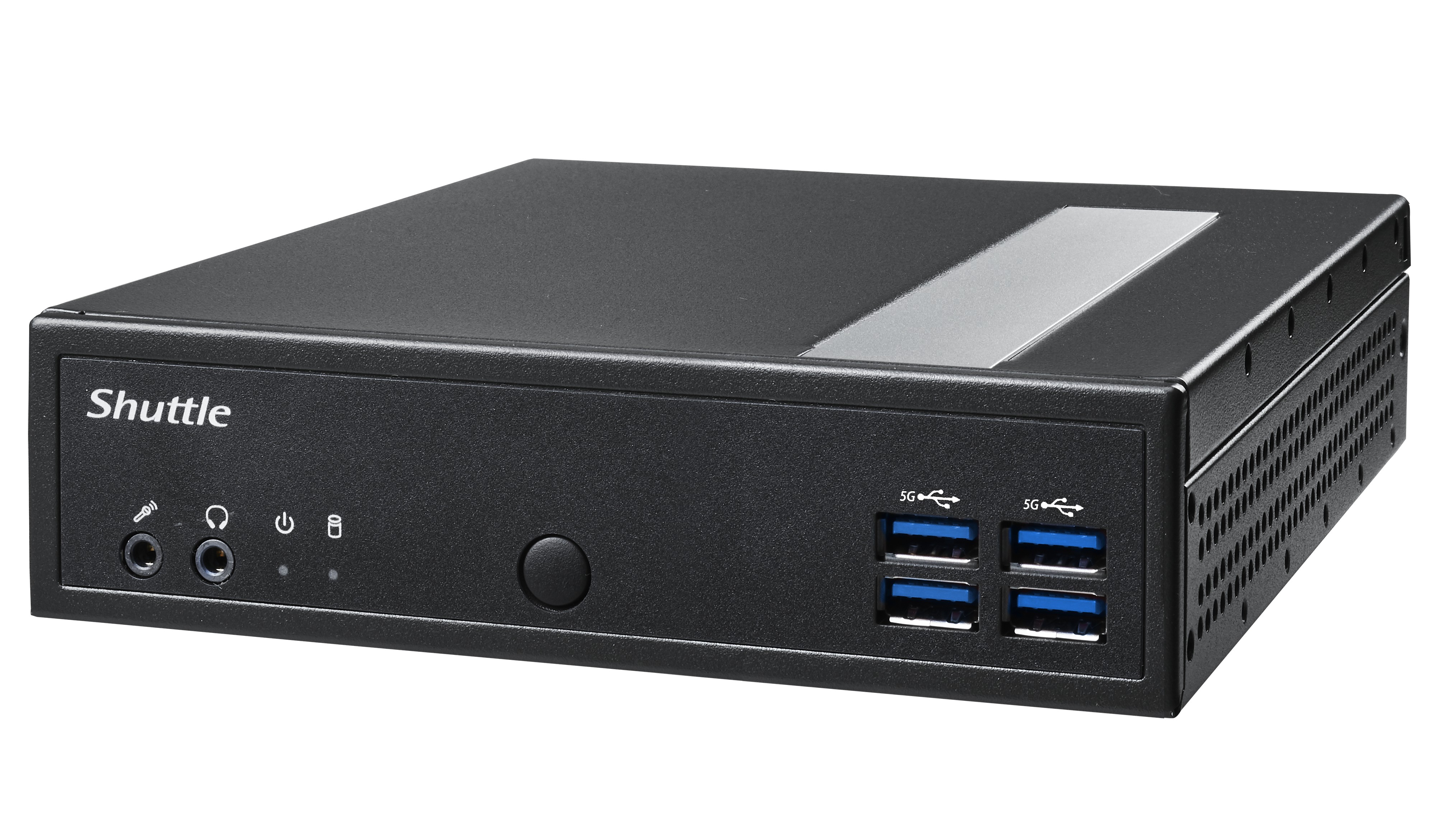 Shuttle DL40N, 1,35 L størrelse PC, Mini PC barebone, DDR5-SDRAM, PCI Express, Serial ATA III, Ethernet LAN, 65 W
