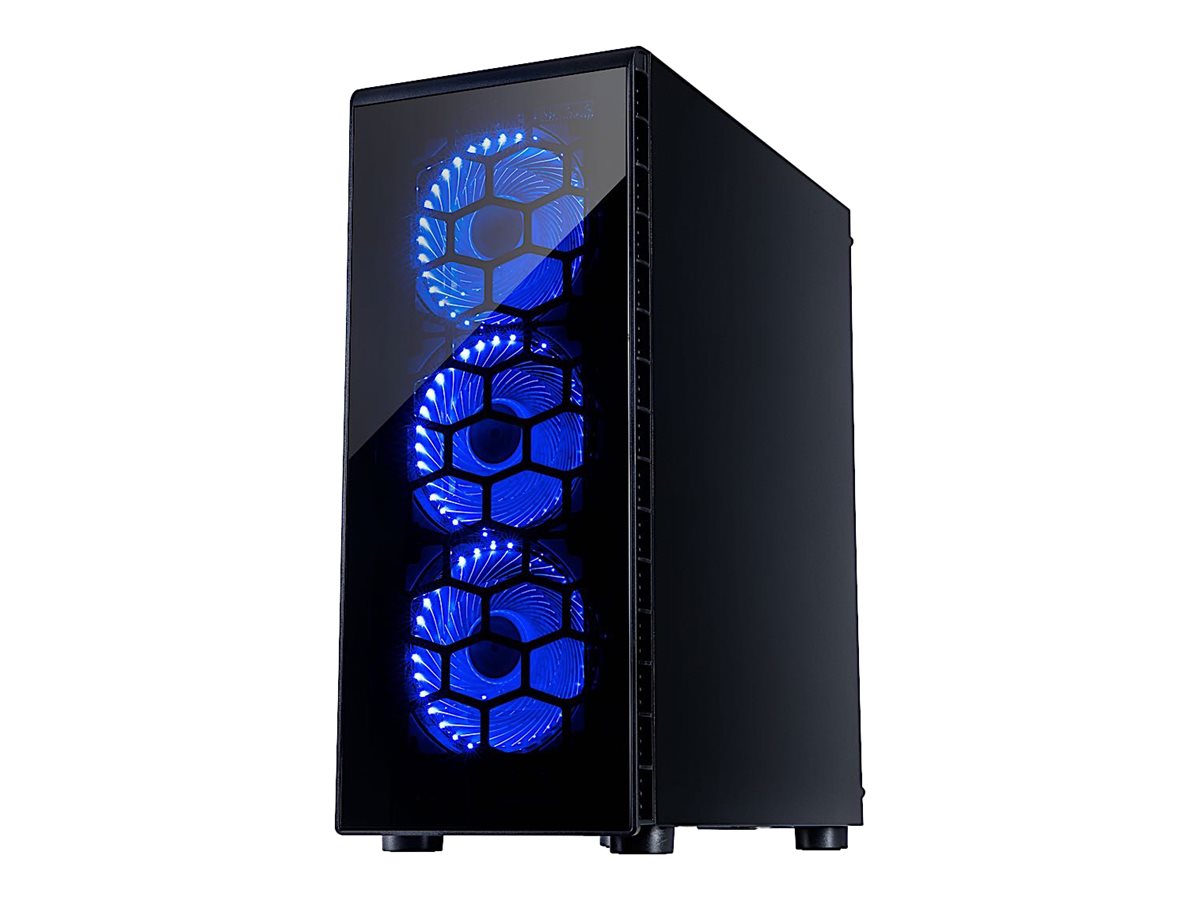 Inter-Tech CXC2 - Kabinet - Miditower - Sort