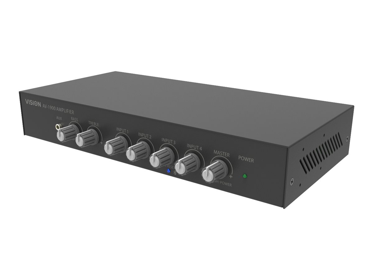 Vision AV-1900 mixer amplifier - 4-channel