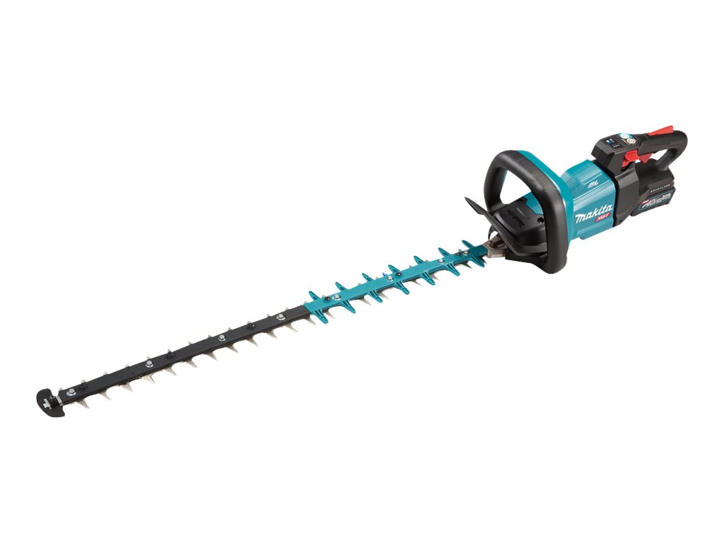 Makita UH005GD201 - Hæktrimmer - ledningfri - 40 V - 4 Ah - 2 batterier, inkluderet oplader - 2000/3600/5000 spm - 75 cm - Skærekapacitet 23.5 mm - 5.1 kg