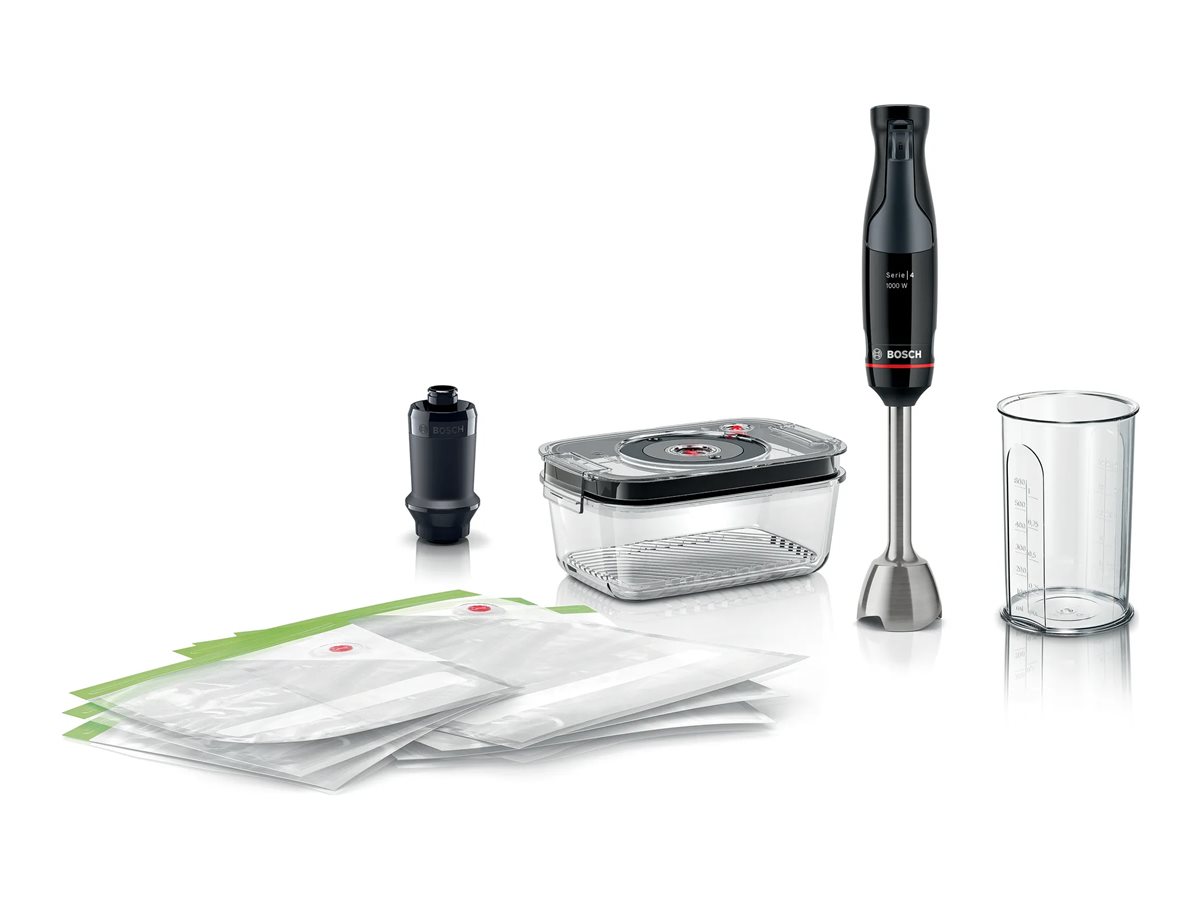 Bosch Serie | 4 ErgoMaster MSM4B6V2 Stavblender 1kW Sort anthracit