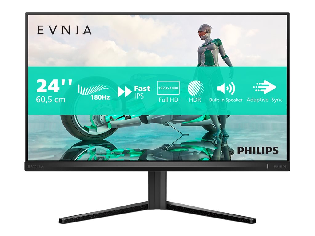 Philips Evnia 24M2N3200S/00 computerskærm 60,5 cm (23.8") 1920 x 1080 pixel Fuld HD LCD Sort