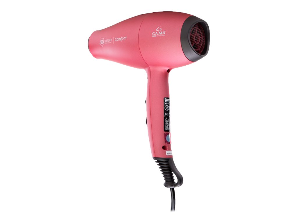 GA.MA 5D Therapy Comfort hårtørrer 2.200 W - rød