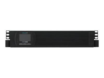 Online USV X2000R - UPS (rackversion) - AC 230 V - 2000 Watt - 2000 VA - 9 At - RS-232, USB - output-stikforbindelser: 8 - 2U - 19