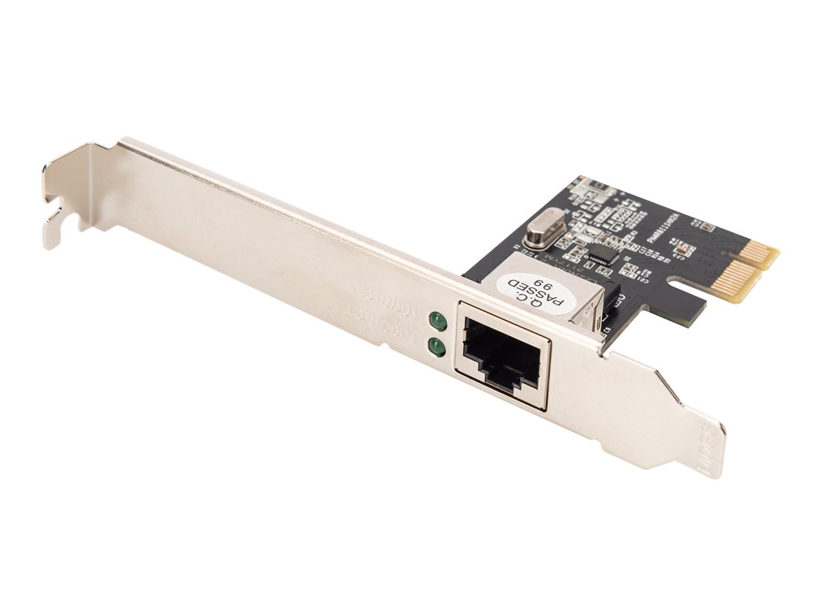 DIGITUS - network adapter - PCIe - Gigabit Ethernet x 1