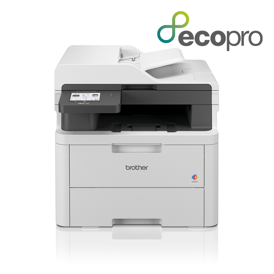 Brother MFC-L3740CDWE - Multifunktionsprinter - farve - LED - A4/Legal (medie) - op til 18 spm (kopiering) - op til 18 spm (udskriver) - 250 ark - 33