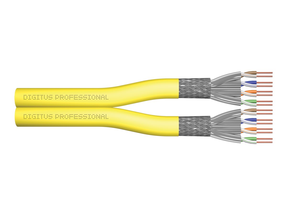DIGITUS bulk cable - 500 m - yellow RAL 1028 - Gul - 500m