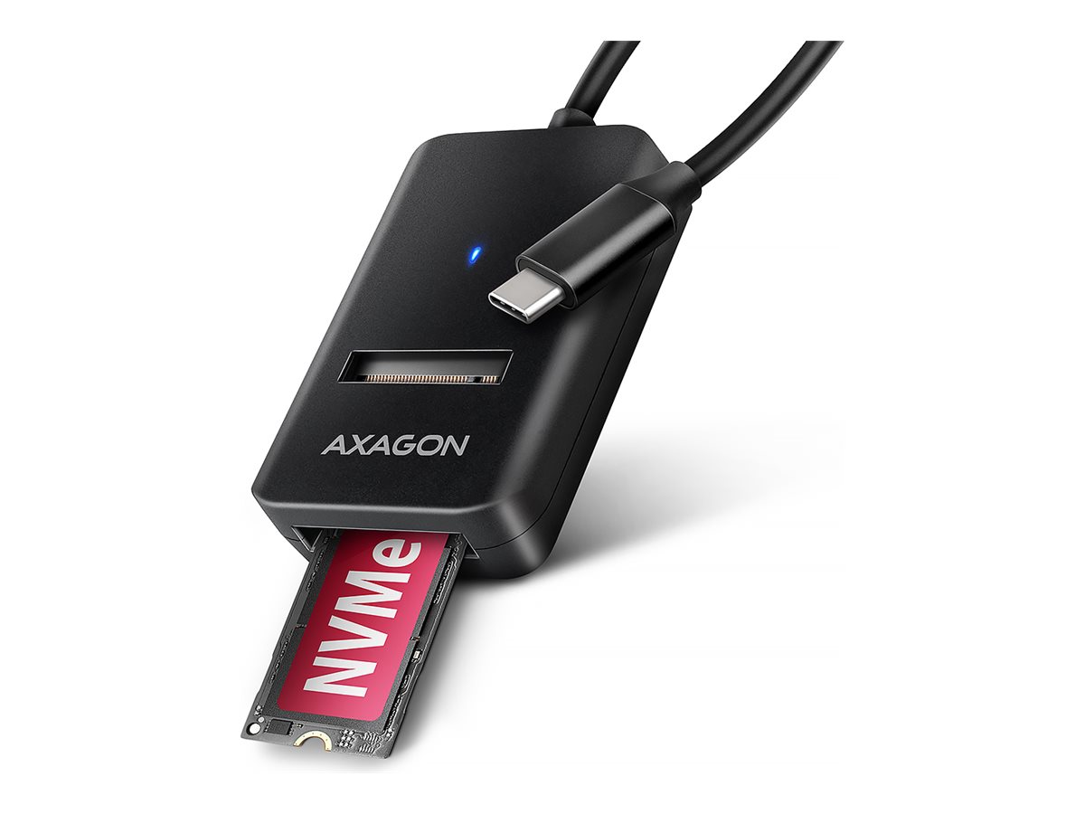AXAGON USB-C 10 Gbps M.2 Adapter for NVMe & SATA SSD