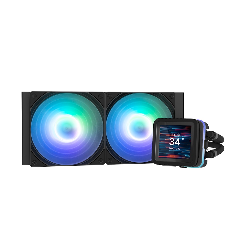 Zalman Alpha2 DS A24 240 Intel/AMD Vandkøler Sort