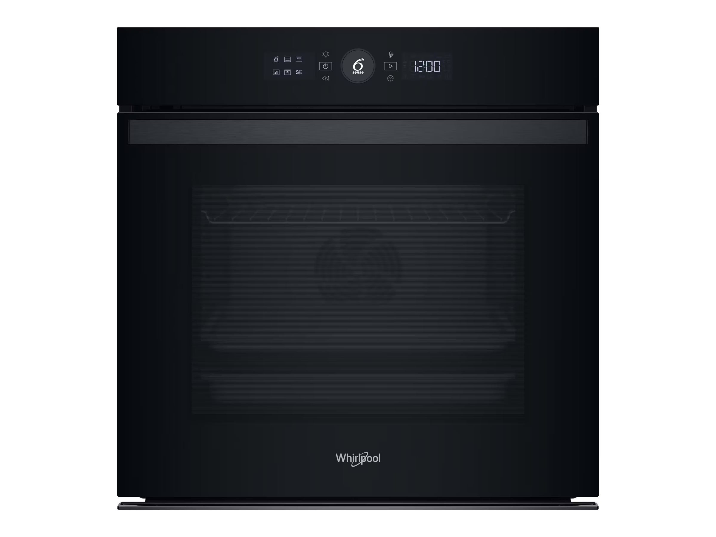 Whirlpool Sort Elektrisk ovn 73liter Klasse A+ Ovn