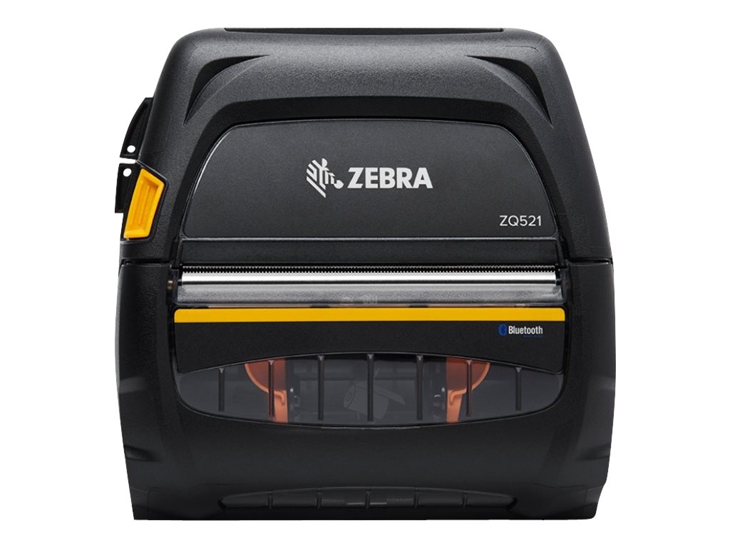 Zebra ZQ500 Series ZQ521 - Extended Battery Version - etiketprinter - direkte termisk - Rulle (11,3 cm) - 203 dpi - op til 127 mm/sek. - USB 2.0, NFC, Wi-Fi(ac), Bluetooth 4.1 - rivebarre