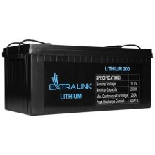 Extralink EX.30479 genopladeligt batteri Lithium jern fosfat (LiFePO4) 200000 mAh 12,8 V
